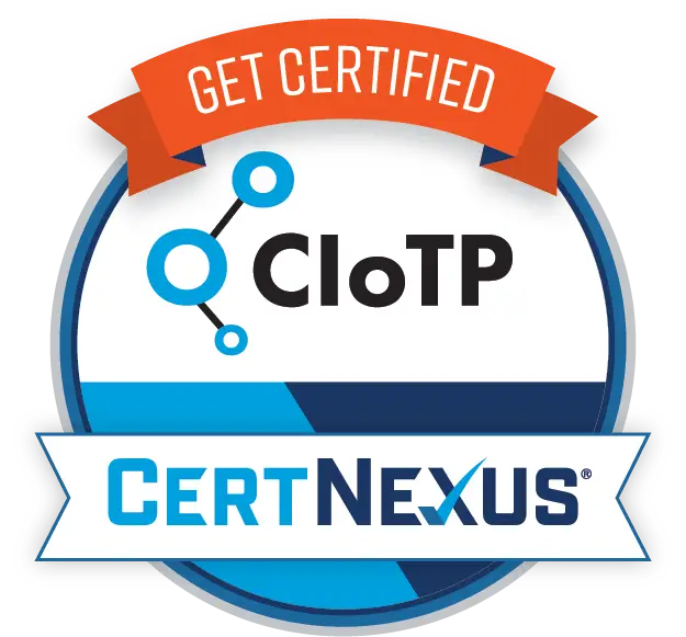 CIoTP badge get certified