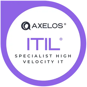 ITIL 2 Specialist: High Velocity IT Logo