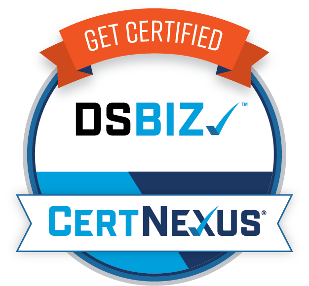 DSBIZ badge get certified