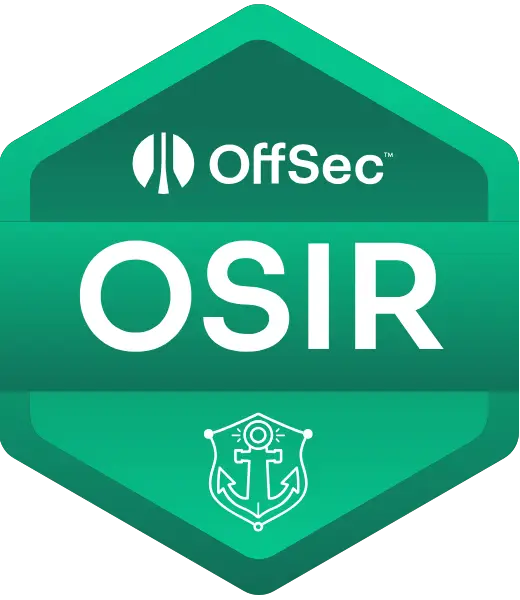 Incident Response Essentials OSIR Badge