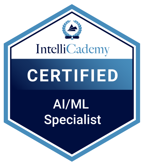 IntelliCademy Logo for AI/ML Specialist Certification
