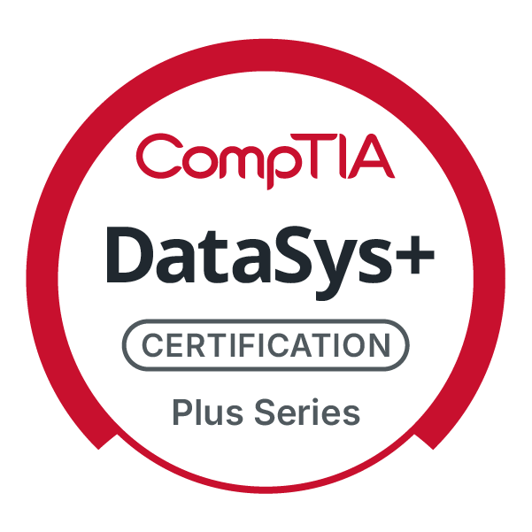 CompTIA DataSys+ course logo