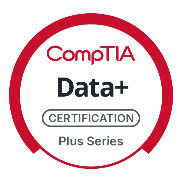 CompTIA Data+ course logo