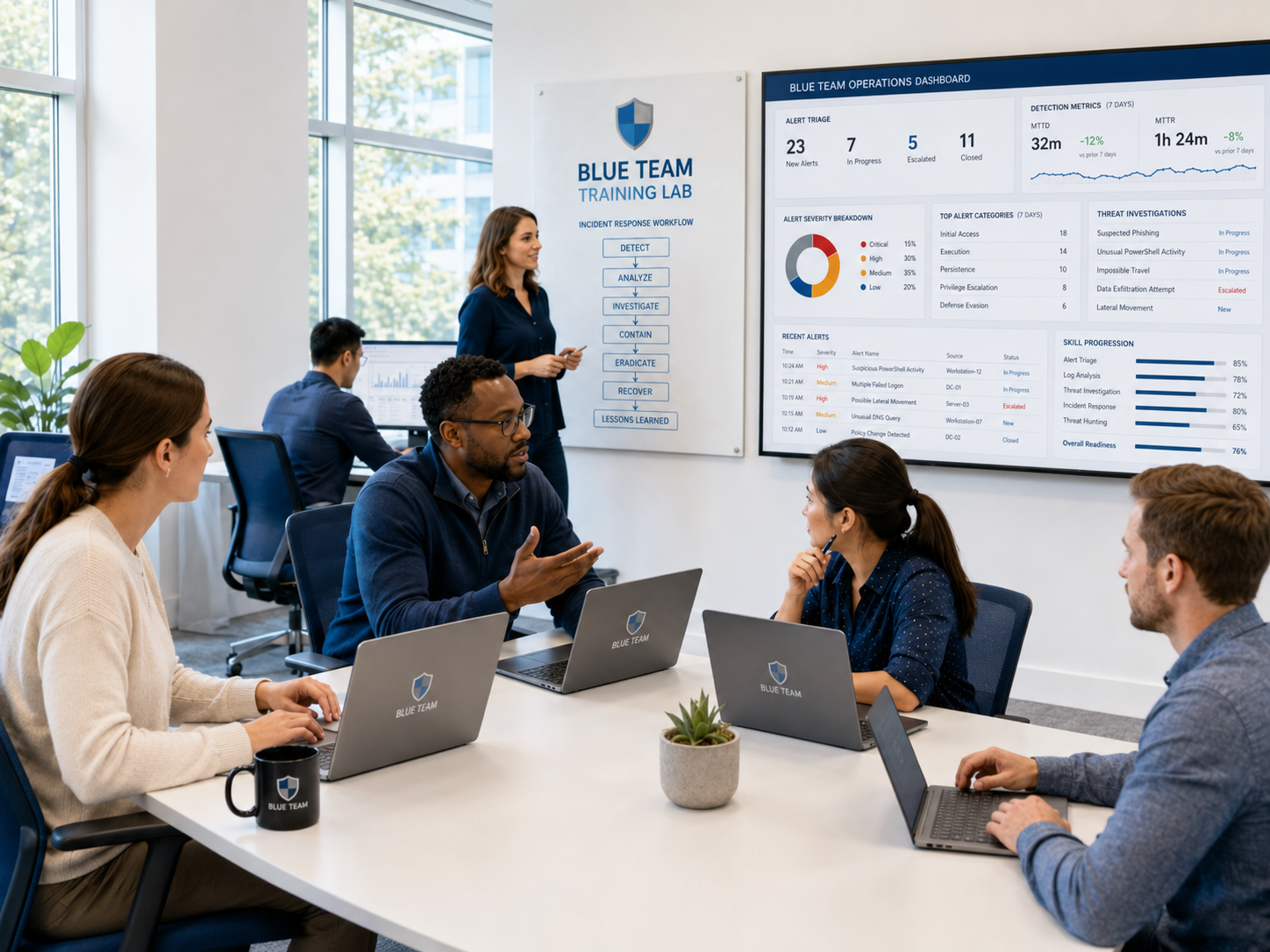 blue team training cyber labs